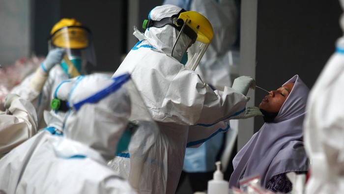 belasan siswa positif sman 2 bantul gelar tes swab 169