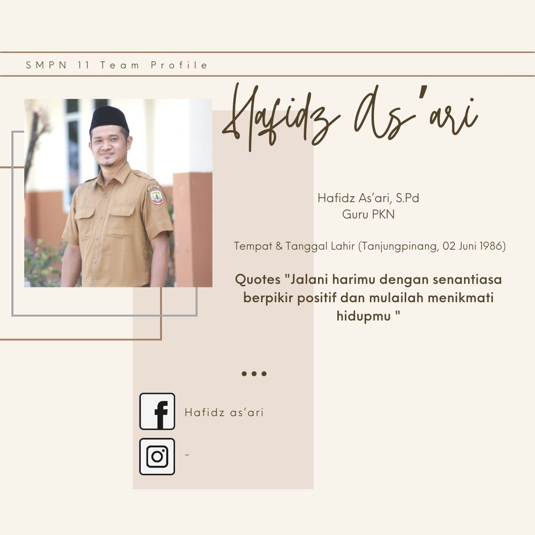 Hafidz Asari S.Pd