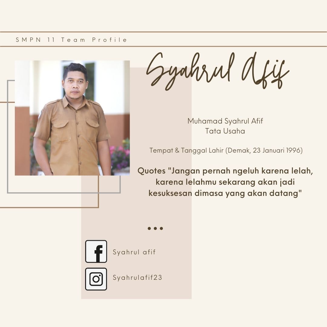 Muhamad Syahrul Afif