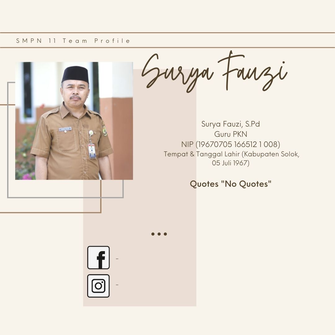 Surya Fauzi S.Pd